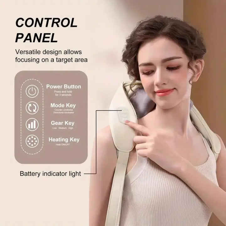 Shoulder and neck massager