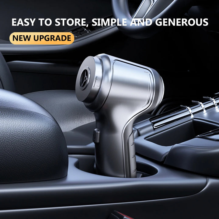Portable Wireless Car Vacuum – 4-in-1 Handheld Cleaner with Powerful Suction for Home & Auto
