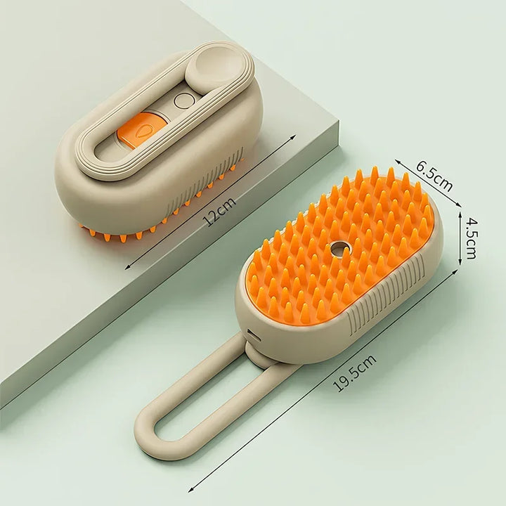 Pet Spray Grooming Comb – De-shedding & Styling Tool for Dogs and Cats