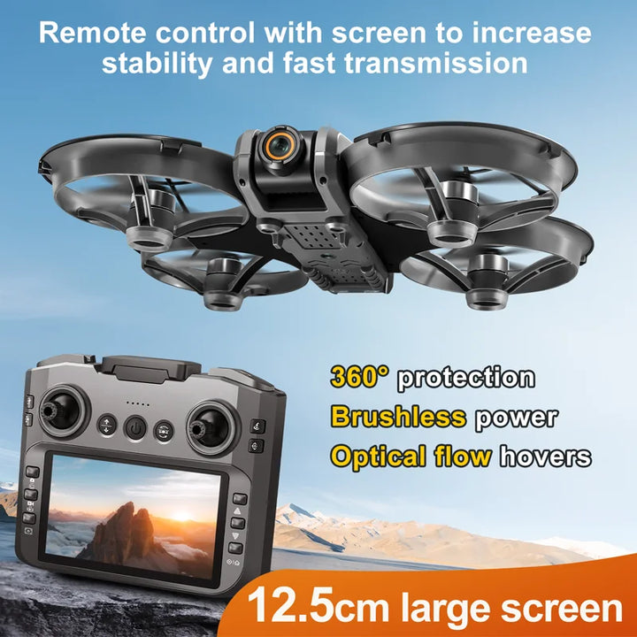 8K Drone with GPS & Obstacle Avoidance