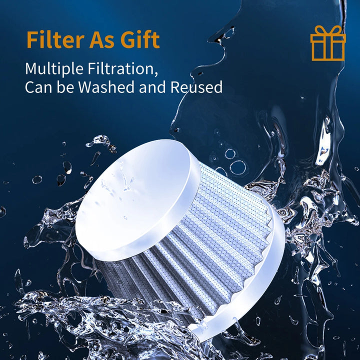 Portable Wireless Car Vacuum – 4-in-1 Handheld Cleaner with Powerful Suction for Home & Auto