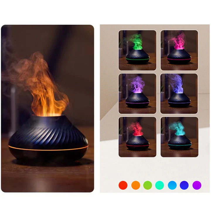 Lanwang Flame Aroma Diffuser – Create a Cozy Ambiance
