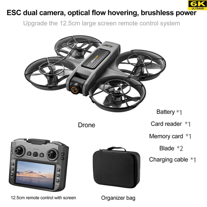 8K Drone with GPS & Obstacle Avoidance