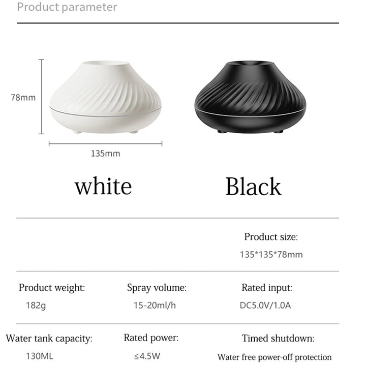 Lanwang Flame Aroma Diffuser – Create a Cozy Ambiance